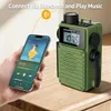 6 in 1 Notfall-Solarradio, Bluetooth, TF-Karte/USB-Stick Produktbild-Vorschau 4