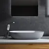 Aufsatzwaschbecken O-540 - Mineralguss - Grau/Weiß, matt - Produktbild-Vorschau 1