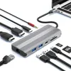 USB-C-Hub HDMI 2.1 DP 8K 30 Hz 4K 120 Hz PD 100 W für Produktbild-Vorschau 1