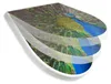 WC Sitz mit Absenkautomatik D Form Motiv Pfau [TDW3 10500] Produktbild-Vorschau 7
