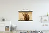 MuchoWow® Textilposter Schottisches Hochlandrind - Retro - Produktbild-Vorschau 2