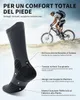 CAMBIVO Calze Ciclismo Compressivo 2Paia, Calze Trekking Anteprima dell’immagine prodotto 2