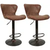 2er-Set Barhocker Retro Barstuhl Bistrohocker Produktbild-Vorschau 5