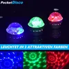 PocketDisco Mini disco ball party light LED RGB light Náhled obrázku produktu 3