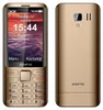 Front and back view of a gold Aligator D950 mobile phone. Podgląd zdjęcia produktu