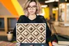 MuchoWow® Laptop Aufkleber Sticker Cover Retro - Stern - Produktbild-Vorschau 5