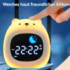 Nachtlichter, Niedliches Silikon-Bären-Nachtlicht, LED mit Produktbild-Vorschau 2