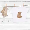 Mr. & Mrs. Panda Babyshirt Bär Schulterblick 6. - 12. Monat Produktbild-Vorschau 2