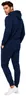 Herren Jogginganzug einfarbig 100% BW 586 Navy XL Produktbild-Vorschau 2
