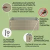 Blumfeldt, oceľový vyvýšený záhon, pozinkovaný, 180 x 60 x Náhľad obrázku produktu 4
