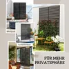 Sichtschutz Metall Lamellendesign, Raumteiler Outdoor, Produktbild-Vorschau 8
