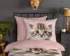 Duvet cover Good Morning 135x200 + 1* 80x80 cm - cat Produktbild-Vorschau 3