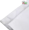 A close-up view of the stitching and fabric of a white vacuum cleaner bag. Produktbild-Vorschau