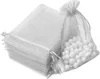 INF Petits sacs cadeaux avec cordon Organza 25-pack 7x9 cm Voir les images du produit 1