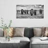 DEQORI Glasbild Echtglas 100x50 cm 'Elefantenmarsch' Produktbild-Vorschau 3