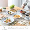 VEWEET Tafelservice 'Teresa' aus Porzellan, 30-tlg Produktbild-Vorschau 4