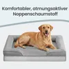 FEANDREA Orthopädisches Hundebett XXL, abnehmbarer Bezug, Produktbild-Vorschau 7