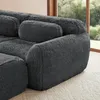 STILVORA Schlafsofa mit 2 Ottomans, Zweisitzer Sofa Produktbild-Vorschau 8