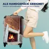 MuchoWow® Koffer Handgepäck Trolley Rollkoffer Kleine Produktbild-Vorschau 4