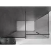 Mexen Velar Schiebetür Duschkabine 140x70cm Graphit Gun Produktbild-Vorschau 4
