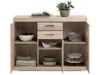 Kommode >Birkenhead< in Eiche - 120x90x35cm (BxHxT) Produktbild-Vorschau 3