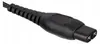 A close-up of a black power adapter connector with two pins. Náhľad obrázku produktu