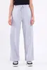 COMEOR pantaloni da jogging da donna a gamba larga (grigio Anteprima dell’immagine prodotto 2