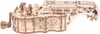 A wooden 3D puzzle model of a hurdy-gurdy. Produktbild-Vorschau