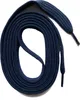 SNORS Schnürsenkel flach - DUNKELBLAU - 6mm - 75cm Produktbild-Vorschau 1