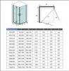 BxTxH: 90x80x195cm NANO Sicherheitsglas Produktbild-Vorschau 2