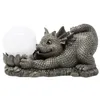 Gartendrache mit Solarlampe - Licht, Deko, Drache Produktbild-Vorschau 3