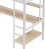 Podkrovní postel MODFU 90x 200, postel pro mládež s LED Náhled obrázku produktu 10
