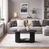 Table basse Vicco Calero Noir/Noir 100x50cm, Model 61468 Voir les images du produit 6