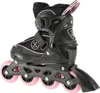 A single black and pink inline skate is shown against a white background. Anteprima dell’immagine prodotto