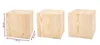 Support de plantes en bois 20x20x20 cm x3 - DIY support de Voir les images du produit 2