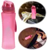 Sportflasche Trinkflasche 650ml Rot Pink Wasserflasche Produktbild-Vorschau 1