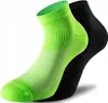 LENZ Running 3.0 Socken, 42-44, grün-schwarz, Unisex, 2 Produktbild-Vorschau 2
