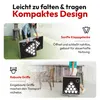 Premium Beerpong Tisch Klappbar in Schwarz/Weiß – Produktbild-Vorschau 4