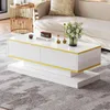 Table basse Sweiko 100x50x38cm haute brillance,table basse Voir les images du produit 18