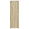 Design Badezimmerschrank Sonoma-Eiche 30x30x95 cm Produktbild-Vorschau 5