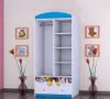 BDW Kinder Kleiderschrank, Kinderschrank Super Hunde Motiv Produktbild-Vorschau 2