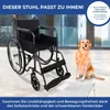 Skladací invalidný vozík Denver, Mobiclinic, výška sedadla Náhľad obrázku produktu 7