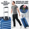 Juskys Hartschale Kofferset Reisekoffer 4 teilig - Produktbild-Vorschau 9