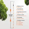 Ručná píla na tyči, 4,6–9,8 ft, vysúvateľná nožnice na Náhľad obrázku produktu 7