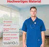 beb MEDIZIN/PFLEGE Uni KASACK Kurzarm V-Neck Lyocell Gelb M Produktbild-Vorschau 10