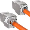 Keystone Modul RJ45 CAT 6a 180° Anschluss frontale Produktbild-Vorschau 7