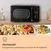 Klarstein Mikrowelle mit Grill, 800 Watt Mikrowelle Klein, Produktbild-Vorschau 9