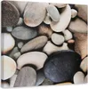 Leinwandbild graue steine in großaufnahme 30x30 cm Feeby Produktbild-Vorschau 1