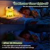 LED Frosch Silikon Nachtlicht Kinder,7 Farben, Kabellos Produktbild-Vorschau 4