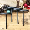 Kerzenhalter aus massivem Metall für Adventskranz - Produktbild-Vorschau 4